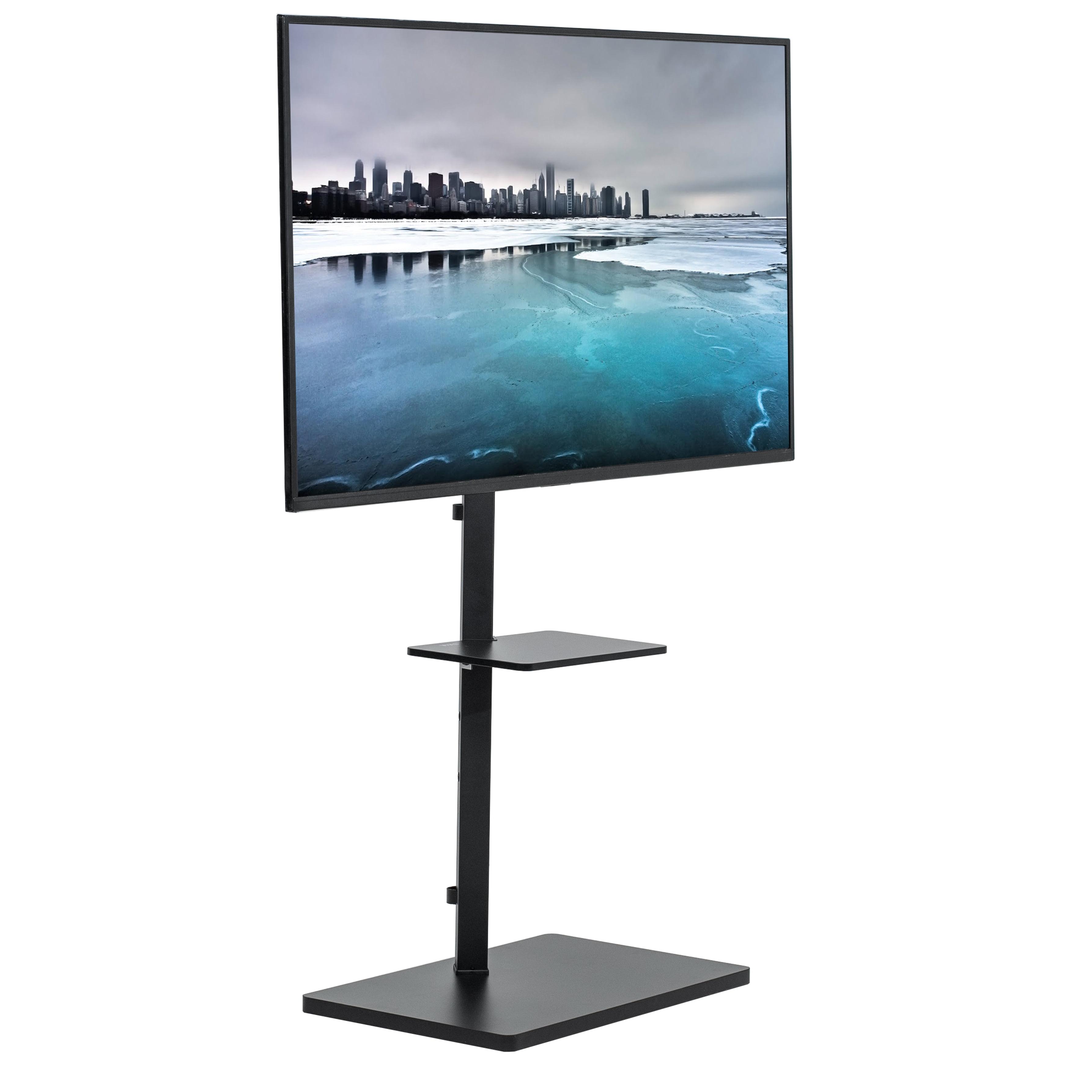 VIVO Economy 37" to 75" Height Adjustable TV Floor Stand Display