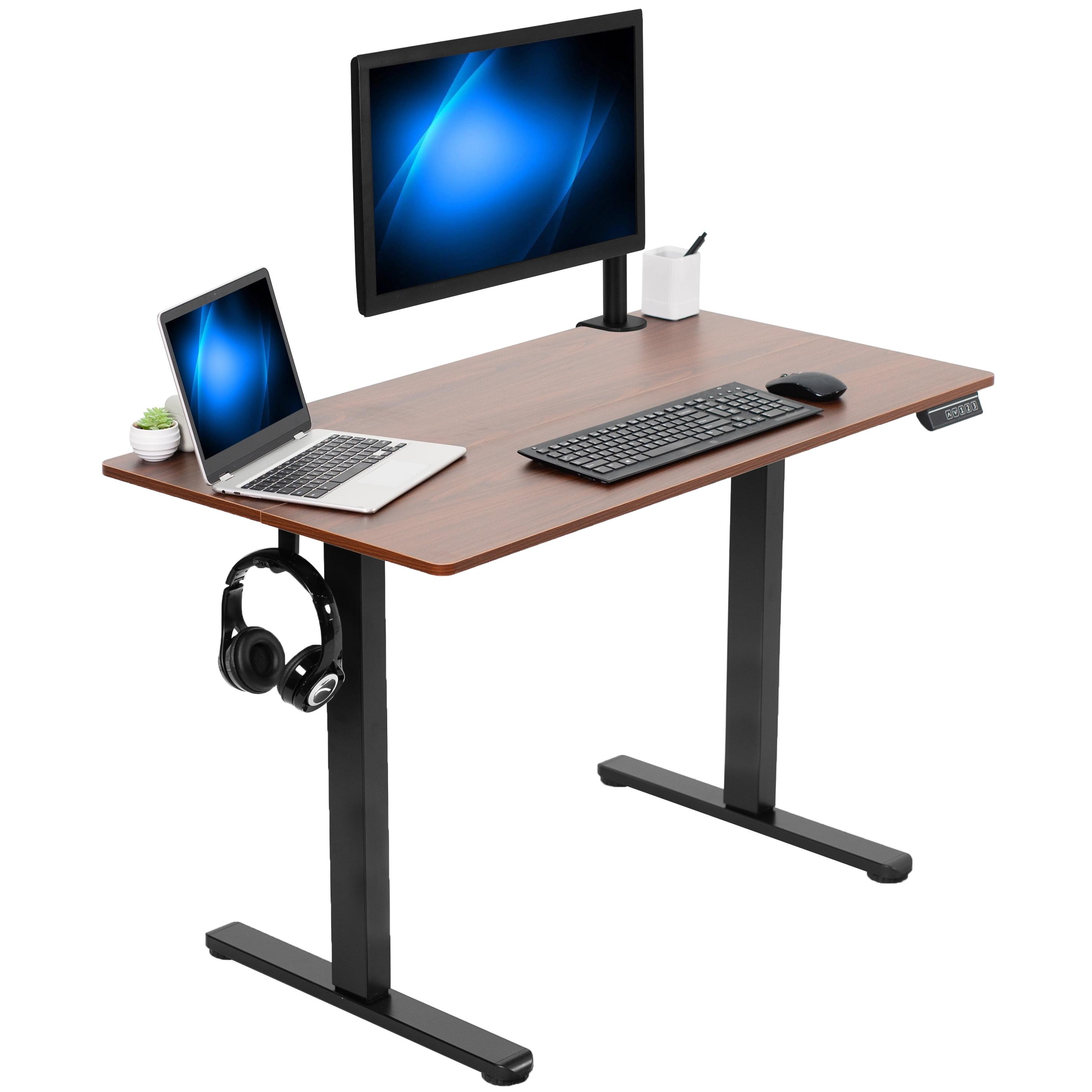 VIVO Electric 44"x 24" Sit Stand Desk, Height Adjustable Workstation (E144B series)