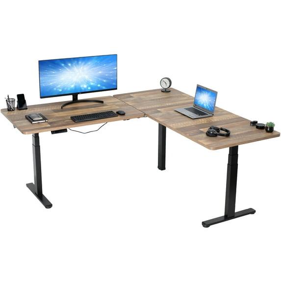 Vivo VIVO Electric 77" x 71" Corner Stand Up Desk, 3E7B Series