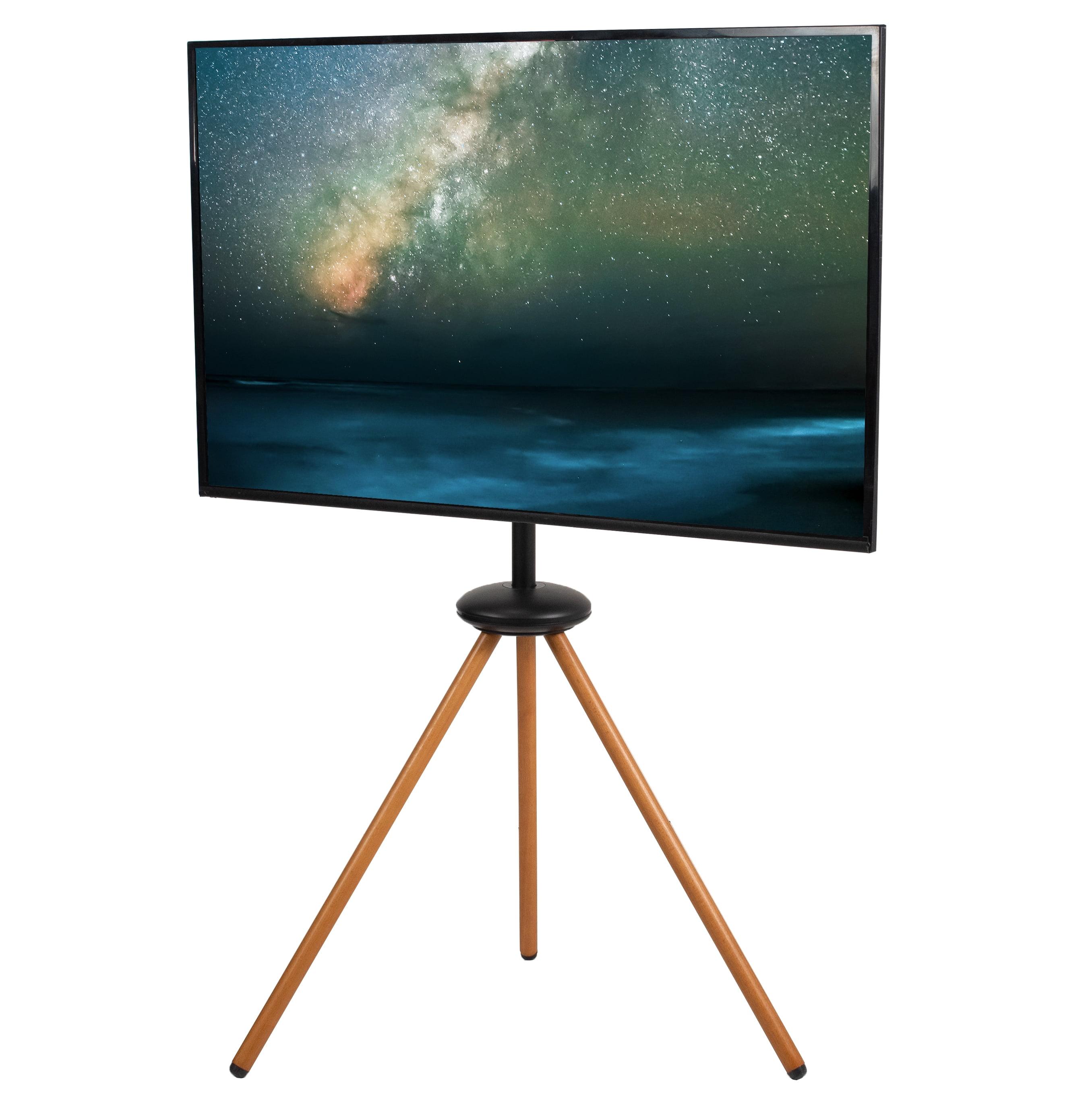 VIVO Foldable Easel 43 to 65 inch Screen Studio TV Floor Stand, Collapsible Base