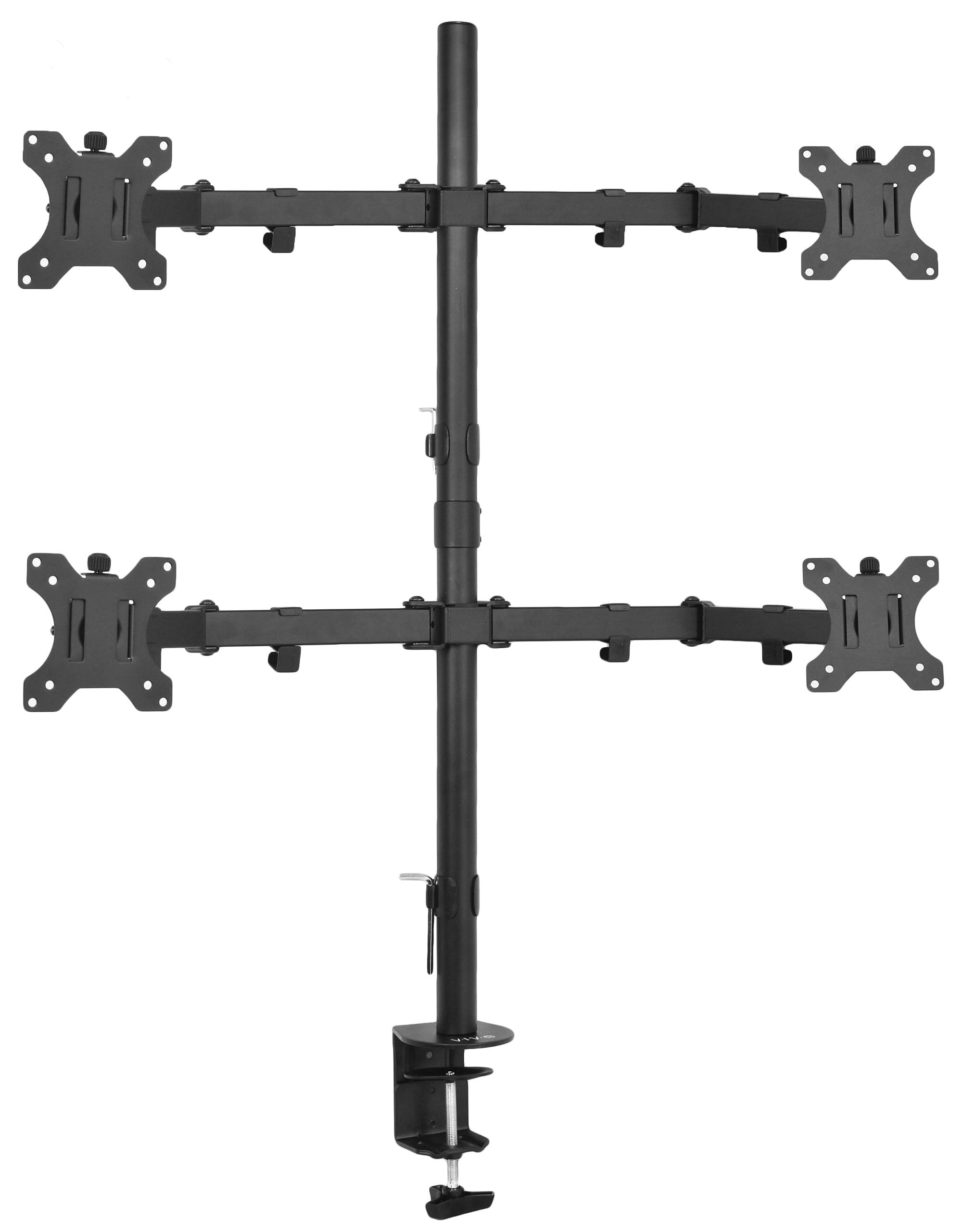 Vivo Quad Monitor Desk Mount