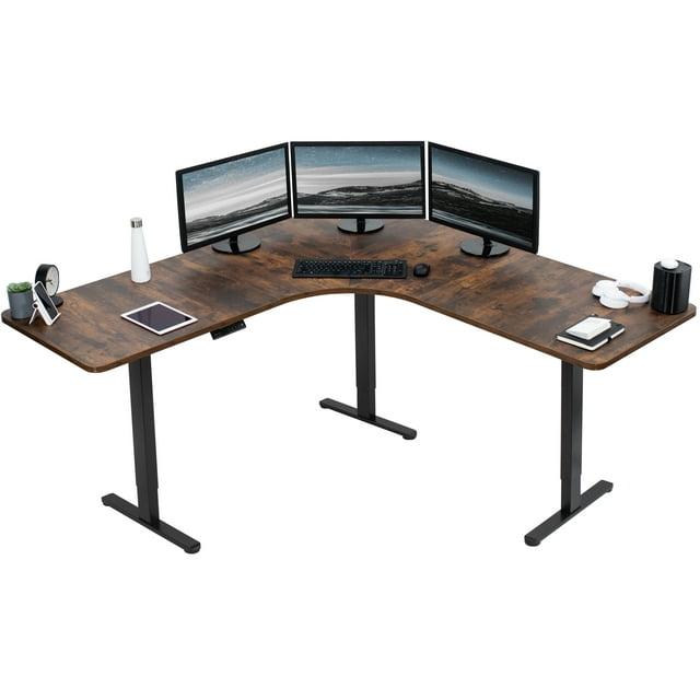 Vivo VIVO Electric 71" x 71" Curved Corner Stand Up Desk (E3CB2 Series)