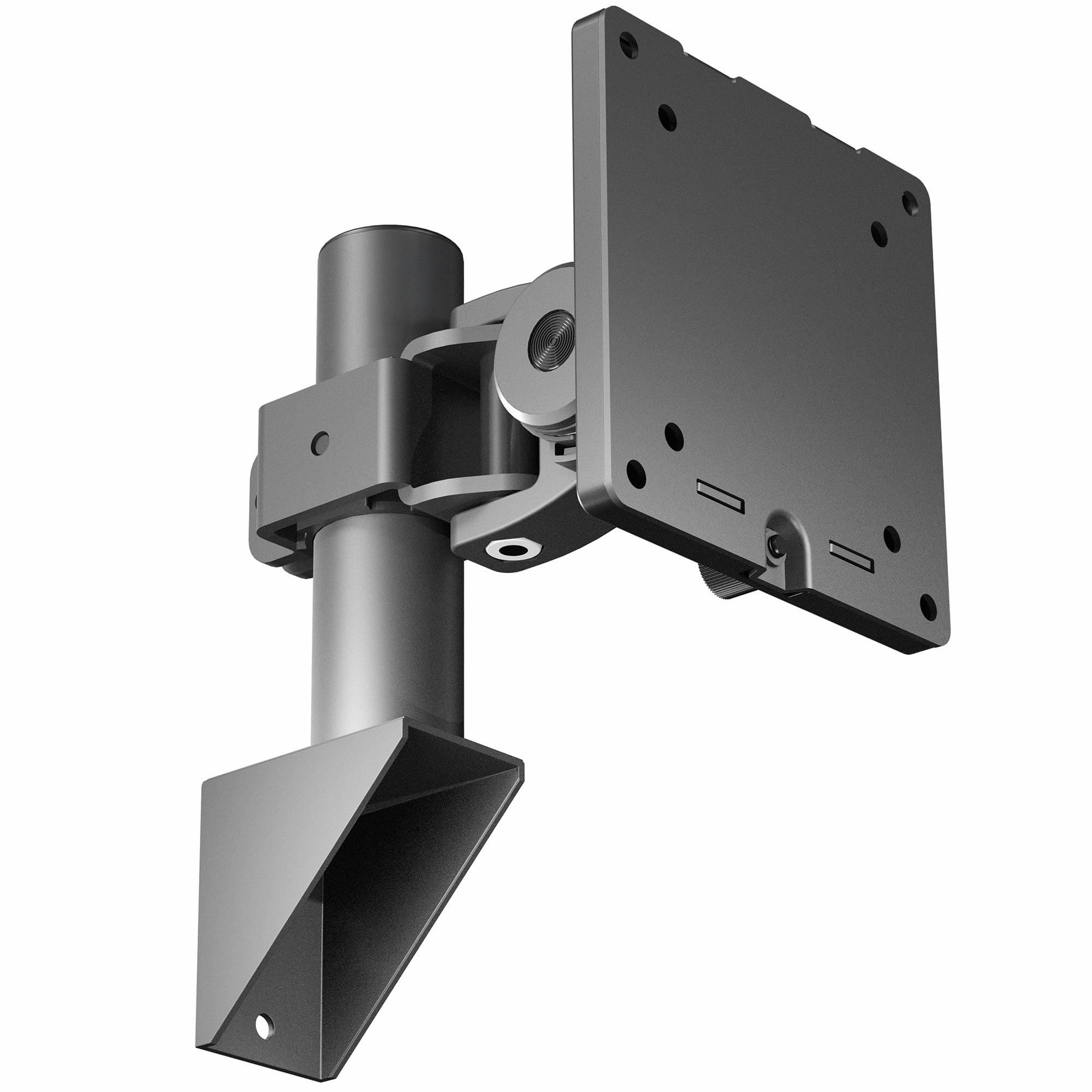 Black Steel Adjustable Wall Mount for Ultrawide Monitors