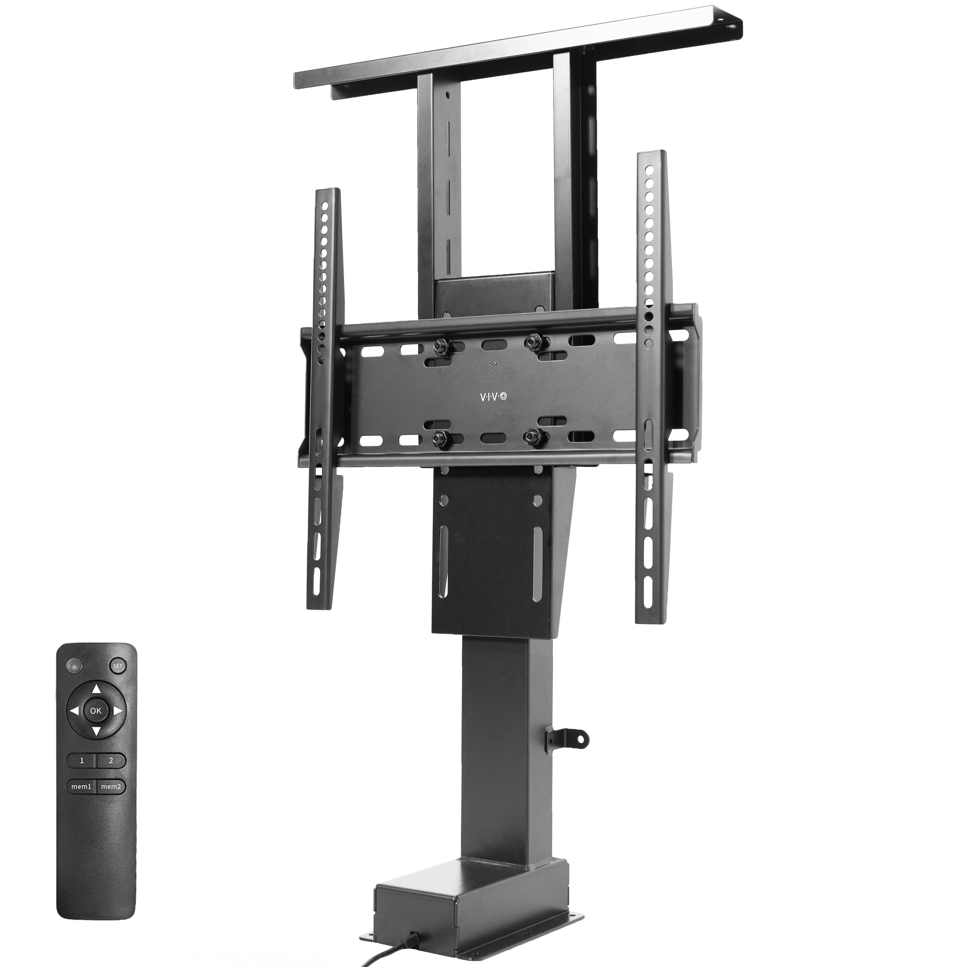 Black Motorized TV Stand Lift for 32" to 55" Screens