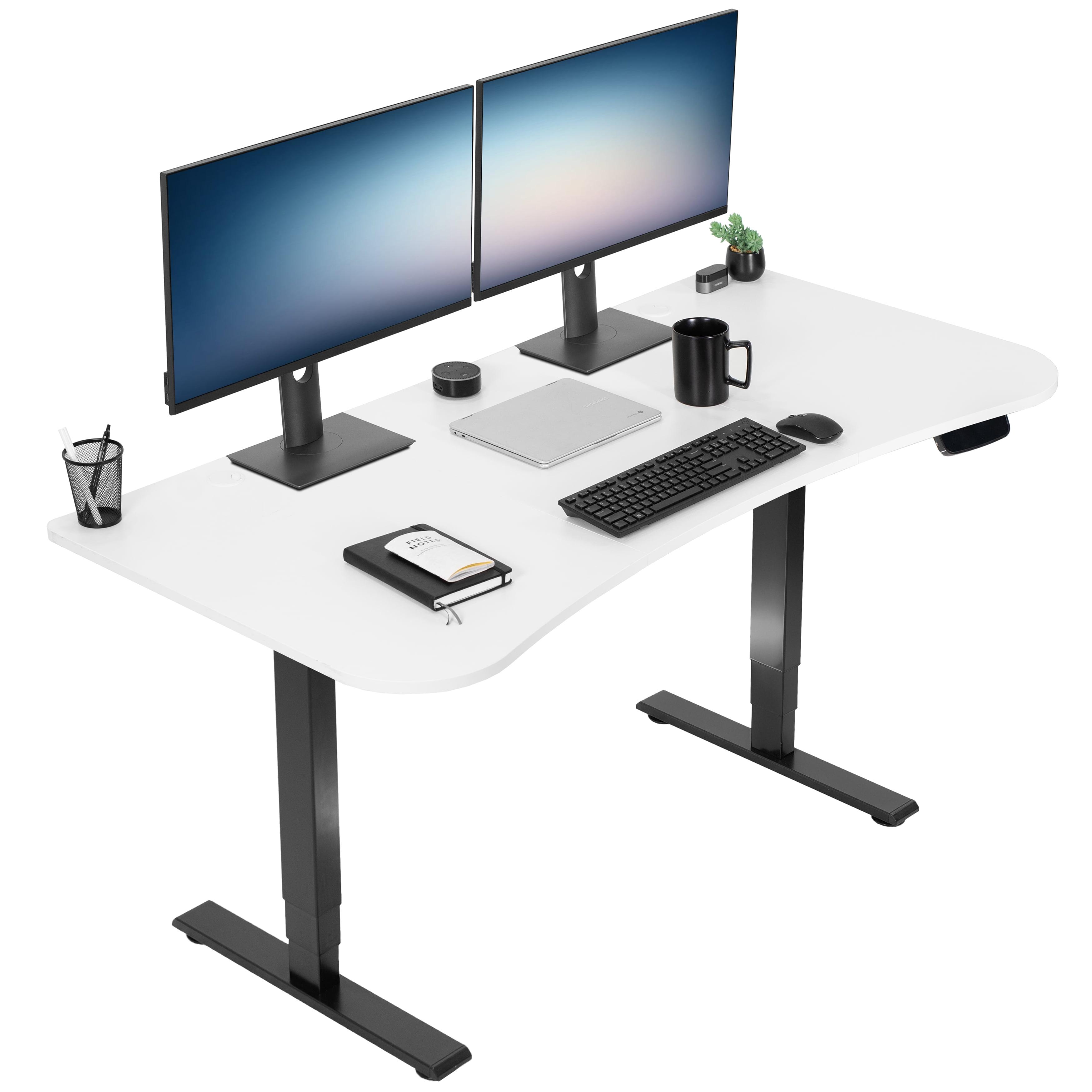 63" x 32" Electric Desk with Touch Screen Memory Controller, 2E1B Series