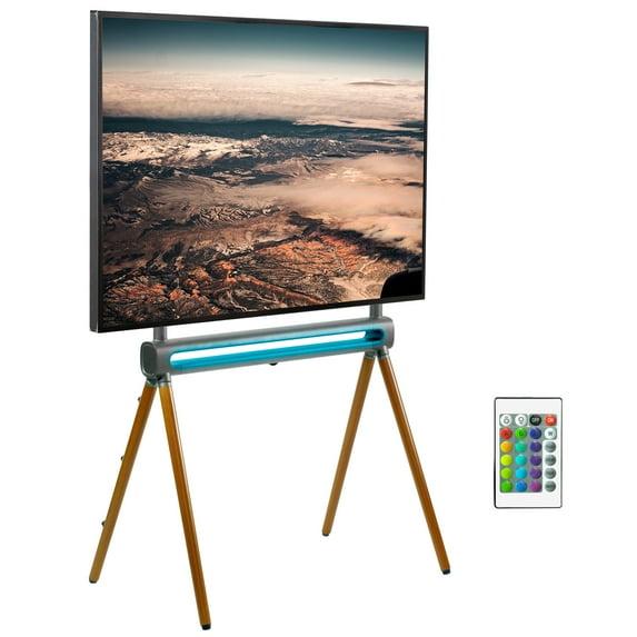 Vivo Easel Studio TV Stand with RGB Light