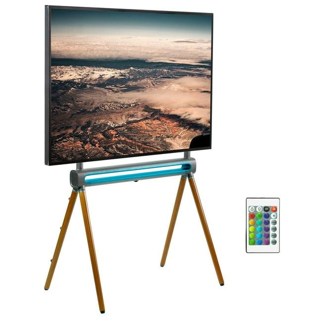 Vivo Easel Studio TV Stand with RGB Light