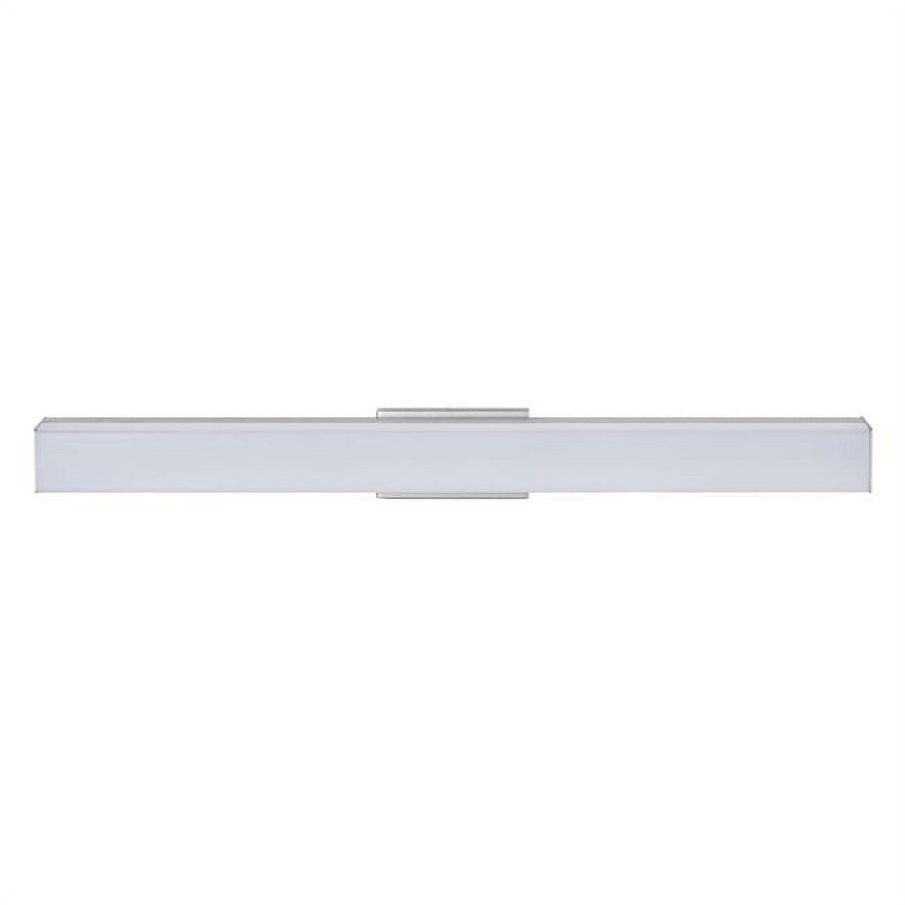 Sleek Procyon 24" Silver Dimmable LED Bathroom Vanity Light