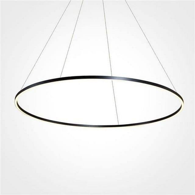 Tania 100-277V ETL Certified Integrated LED Height Adjustable Ring Chandelier