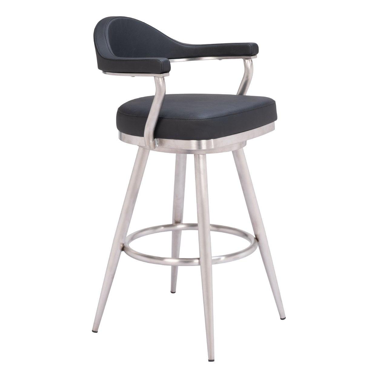 Counter Stool with Metal Frame