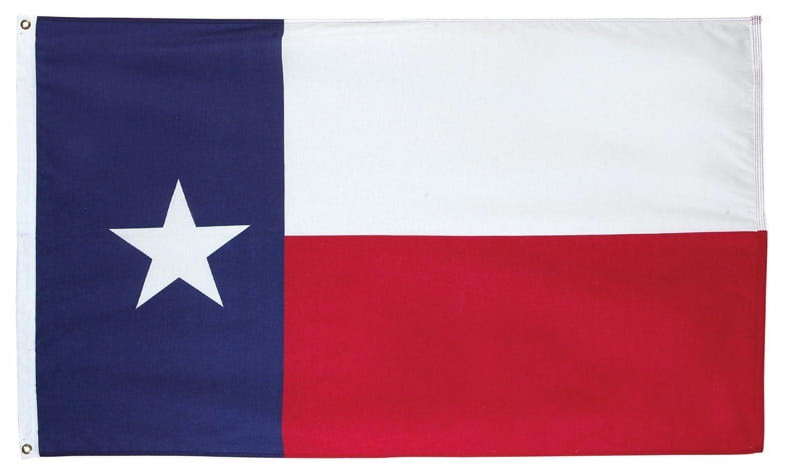 Valley Forge Texas State Flag 36x60 Inch Polycotton