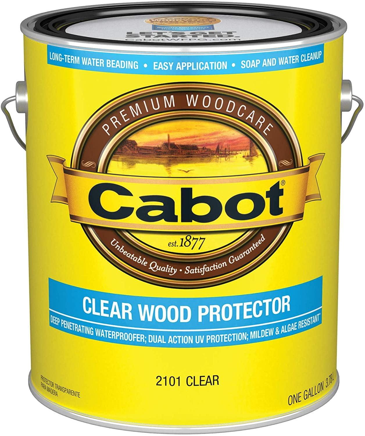 Clear 1-Gallon Concrete and Wood Protector with UV Protection