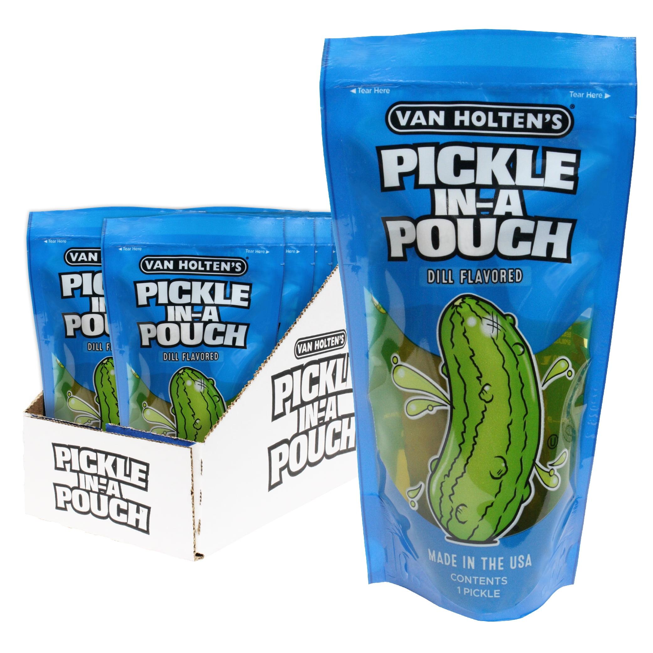 Van Holten's Pickles - Jumbo Dill Pickle-In-A-Pouch - 12 Pack
