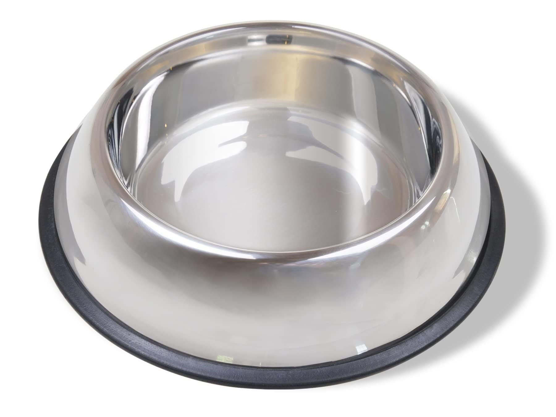 Van Ness Non Tip Large Stainless Steel Dog Bowl, 64oz