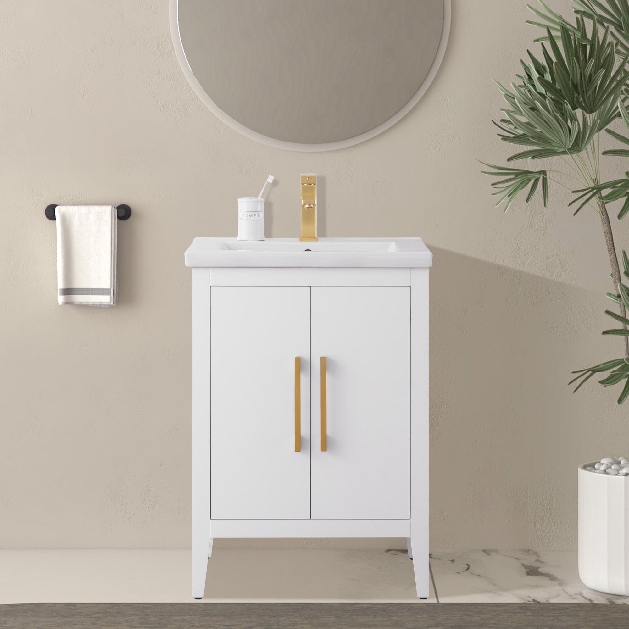 24" Single Bathroom Vanity Set