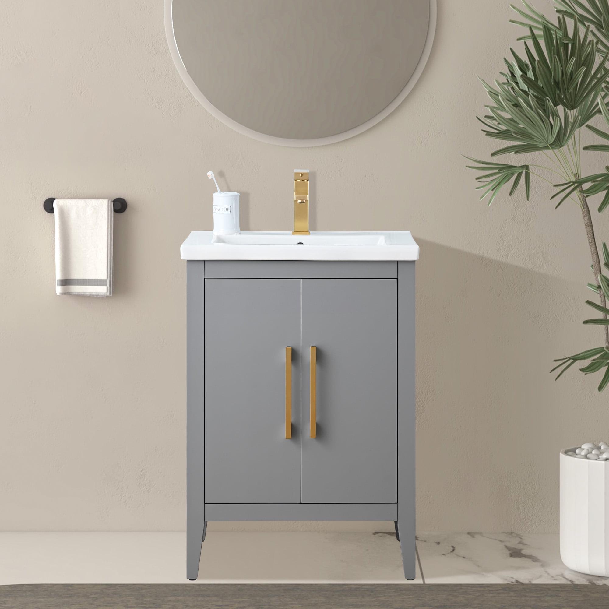 24" Single Bathroom Vanity Set