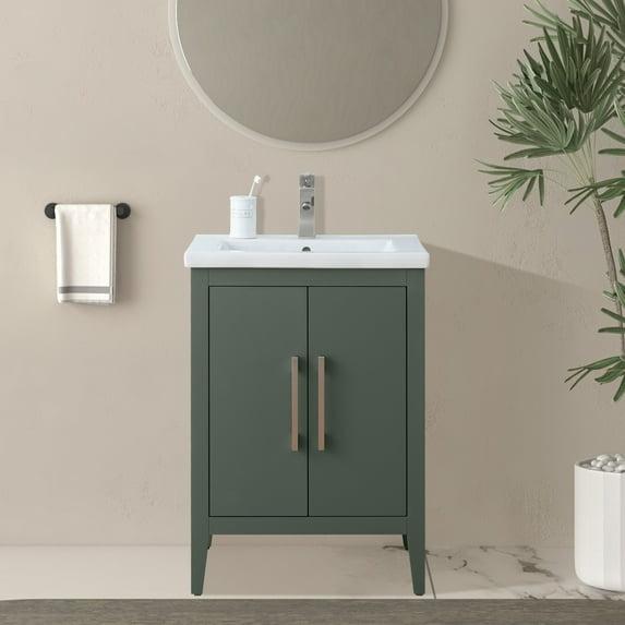 24" Single Bathroom Vanity Set