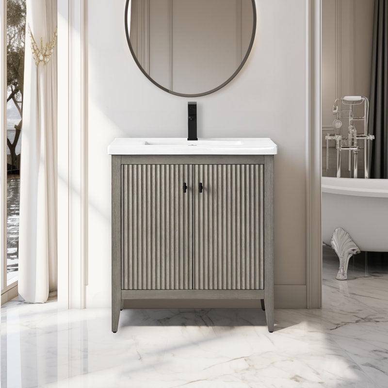 30" Single Bathroom Vanity Set