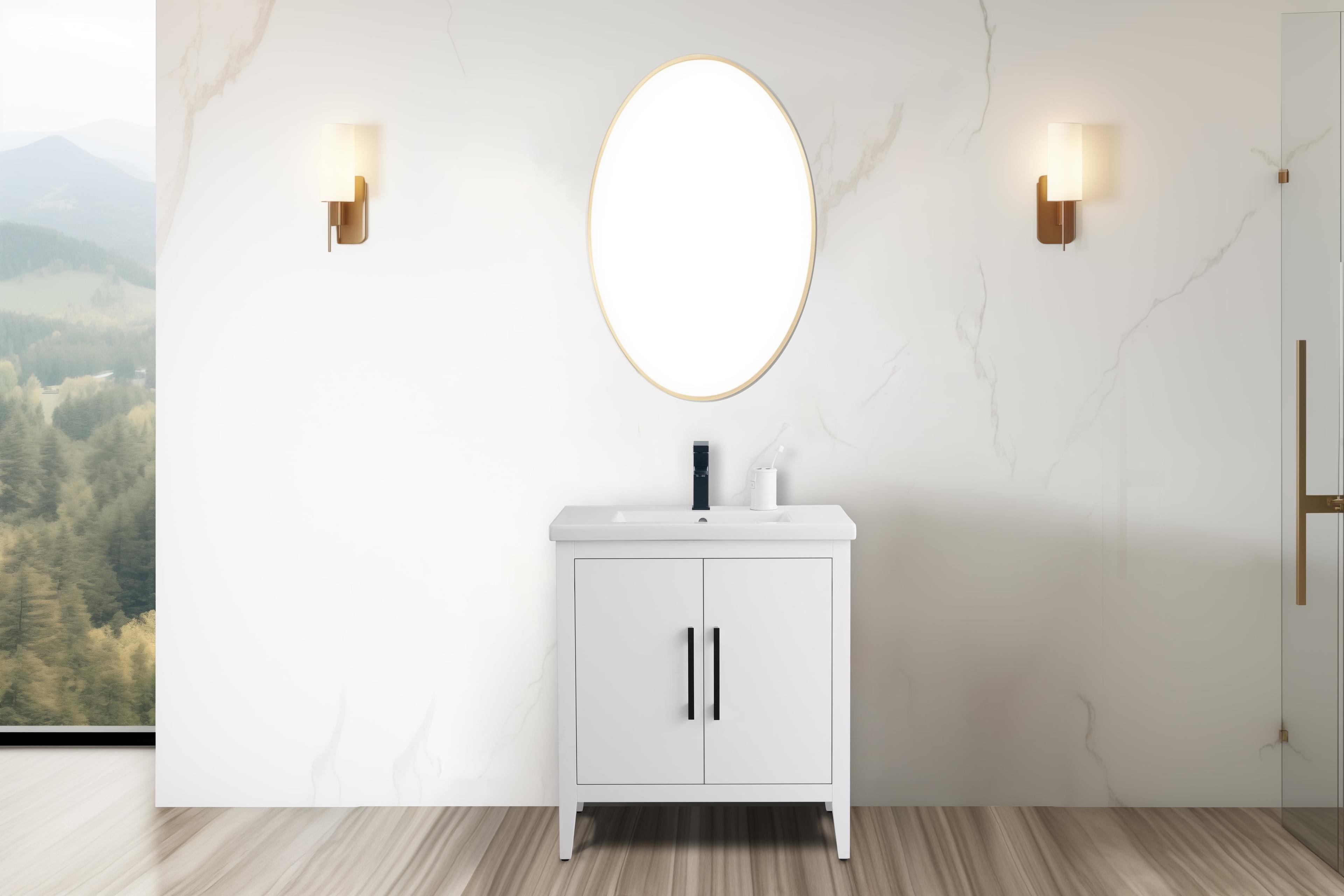 30" Single Bathroom Vanity Set