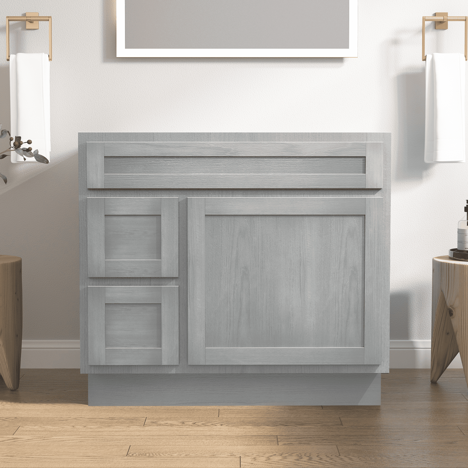 Hibbitts 36" Single Bathroom Vanity Base Only