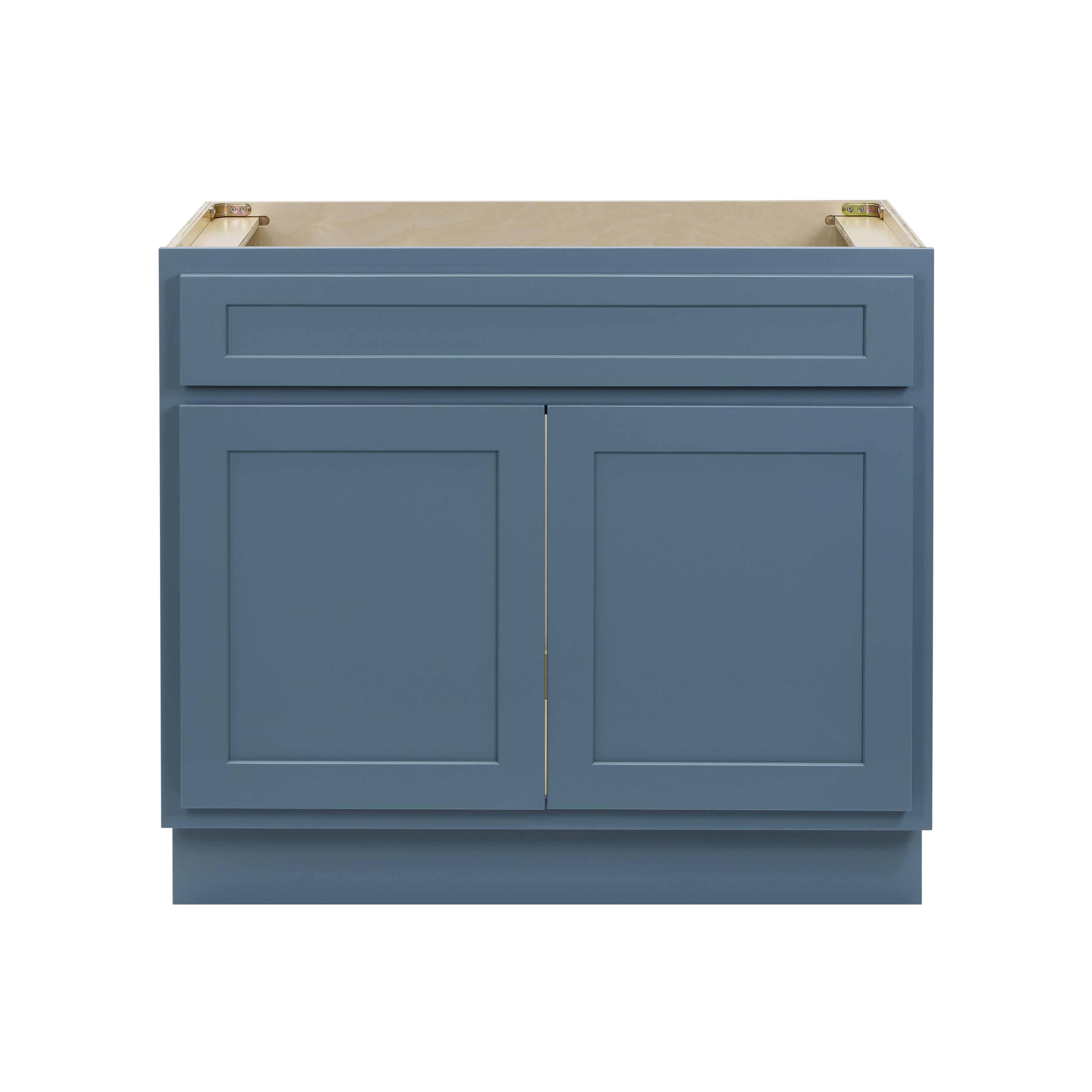 Vanity Art 36" W Plywood Freestanding Single Base Storage Cabinet with Soft Close Door