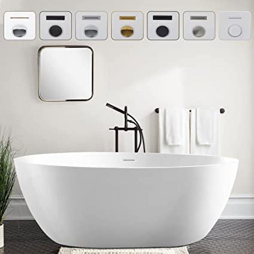 Freestanding Soaking Acrylic Bathtub