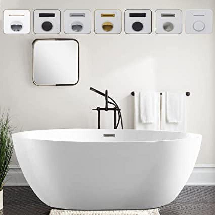 Freestanding Soaking Acrylic Bathtub