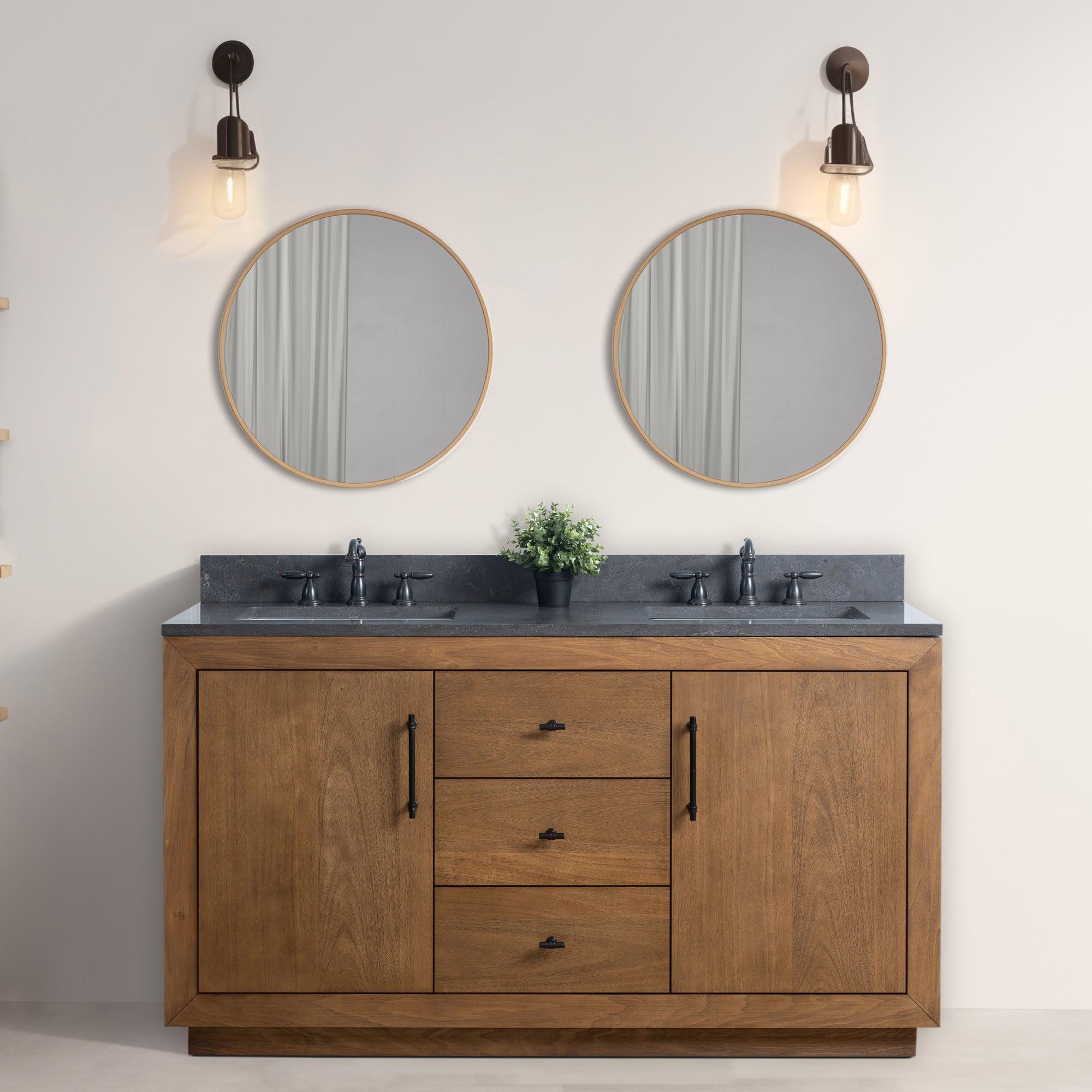 60" Double Bathroom Vanity Set with Top