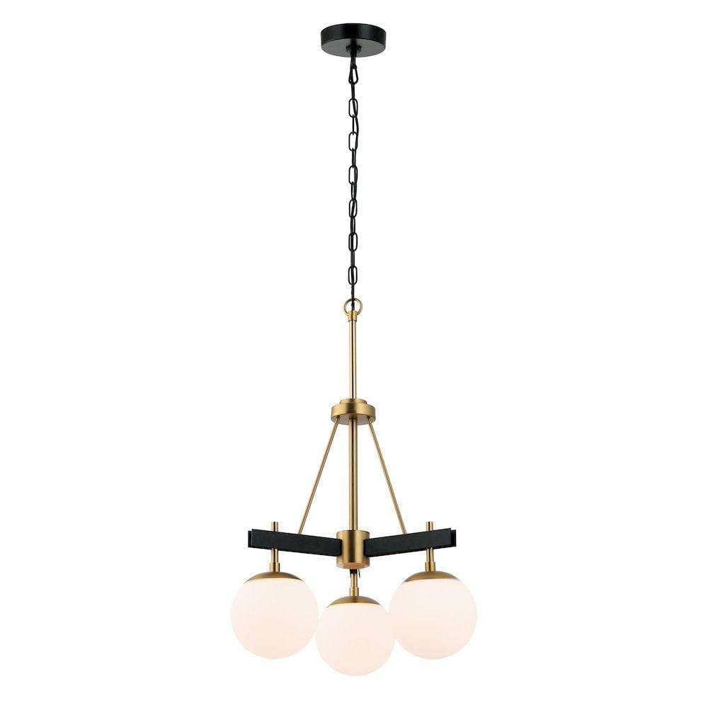 Allie 3 - Light Dimmable Globe Chandelier
