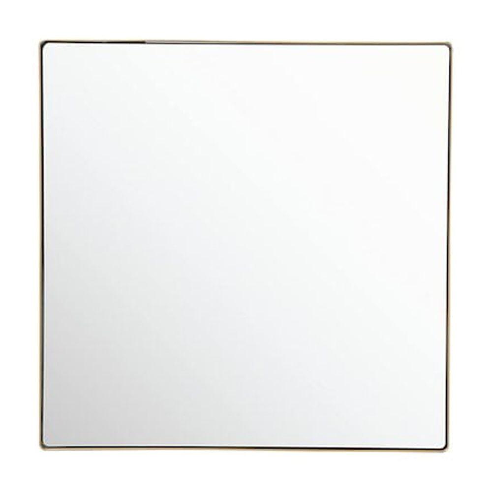 Silerton Metal Square Mirror