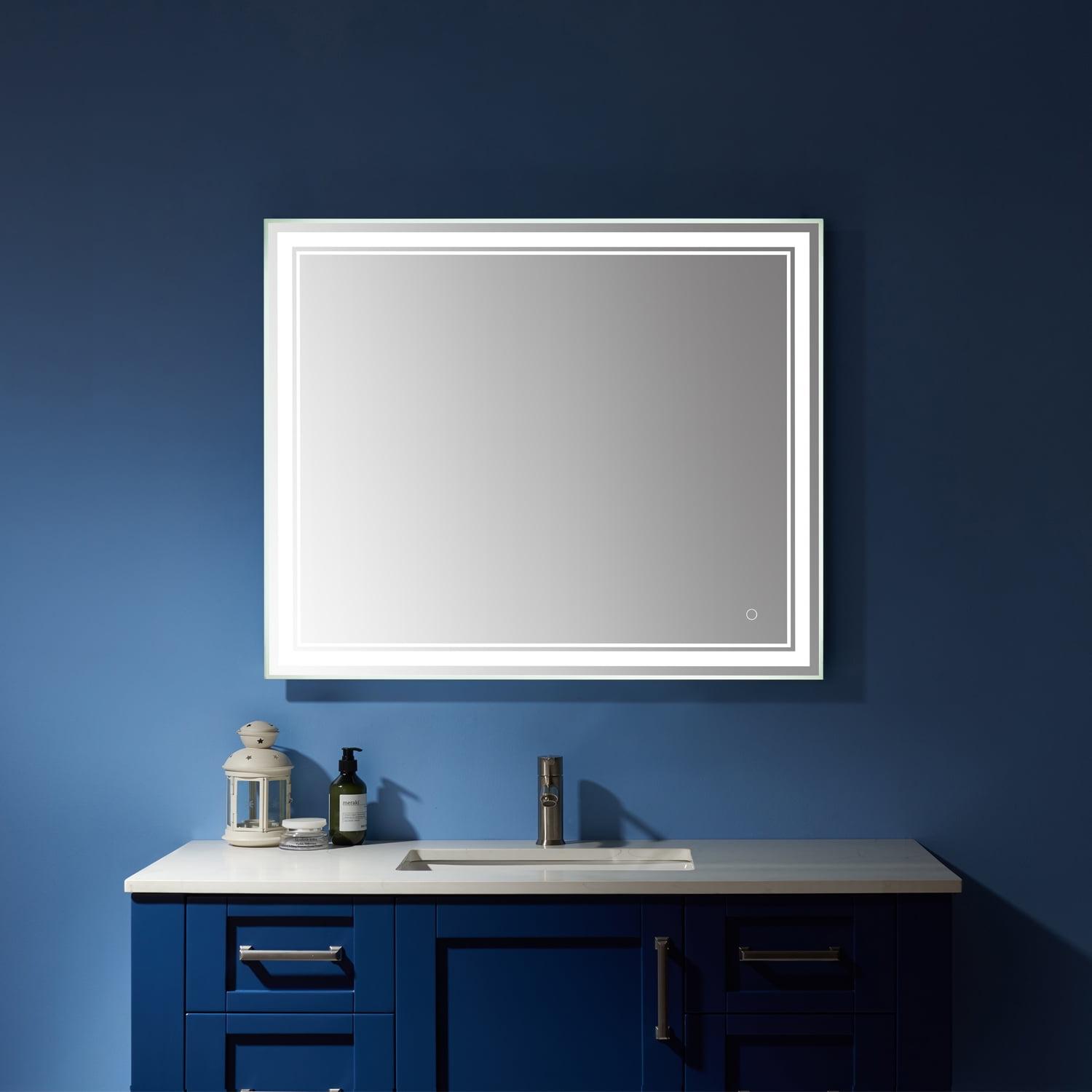 Varese 36'' LED Lighted Rectangular Bathroom Vanity Mirror