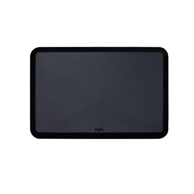 Vari 34” x 22” Standing Desk Mat Cushioned Ergonomic Anti Fatigue Floor Mat, Black