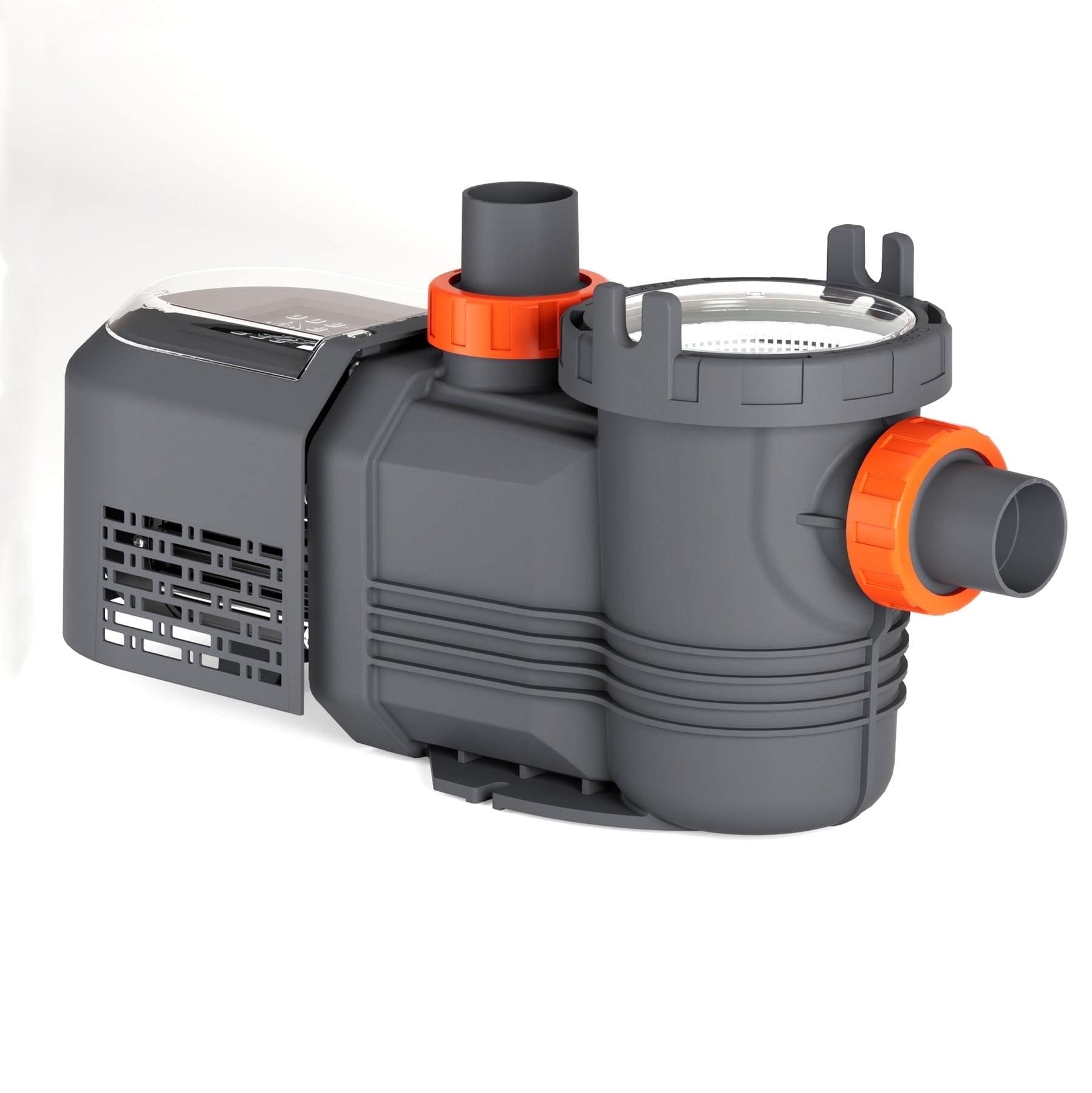 Variable Speed Pool Pump 1.8HPwith Smart Control - Energy Efficient, Quiet Operation, Built-in Safety & Easy Maintenance - Ideal for In-ground and Above-ground Pools