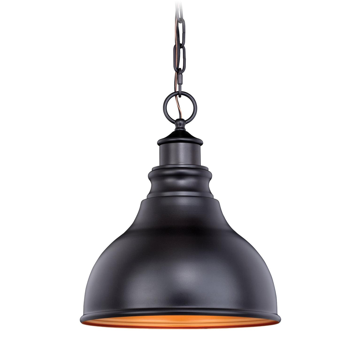 Vaxcel Delano 1 - Light Pendant in  Oil Burnished Bronze