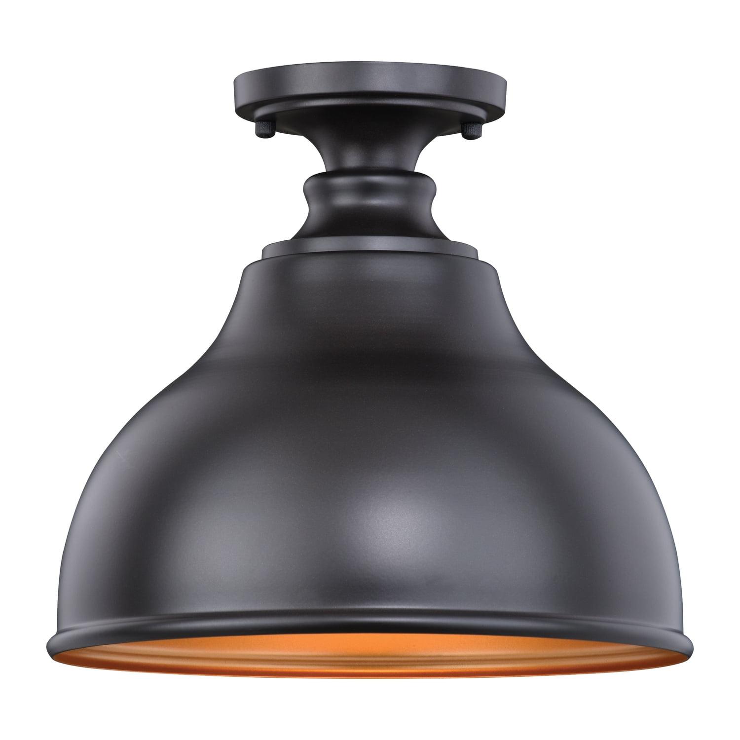 Vaxcel Delano 1 - Light Flush Mount in  Oil Burnished Bronze