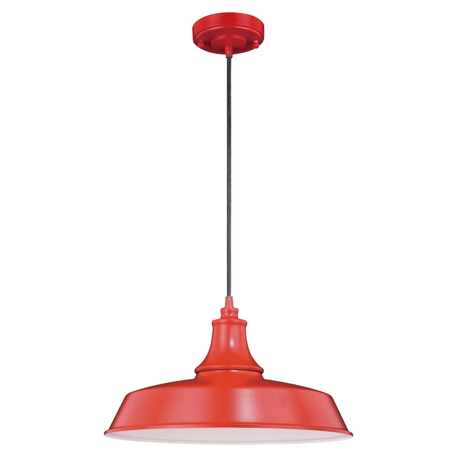 Vaxcel Dorado 1 - Light Pendant in  Red