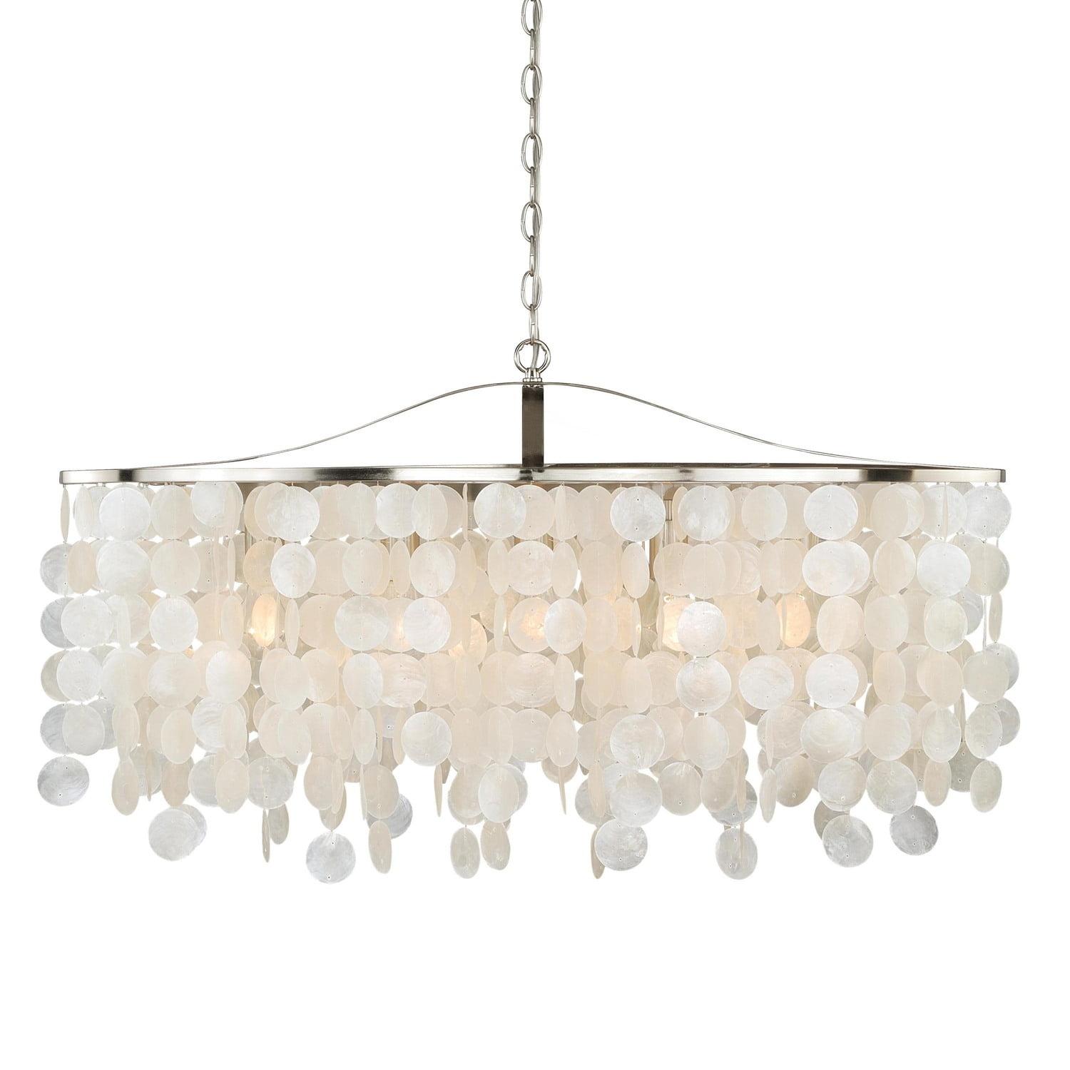 Vaxcel Elsa 5 - Light Pendant in  Satin Nickel