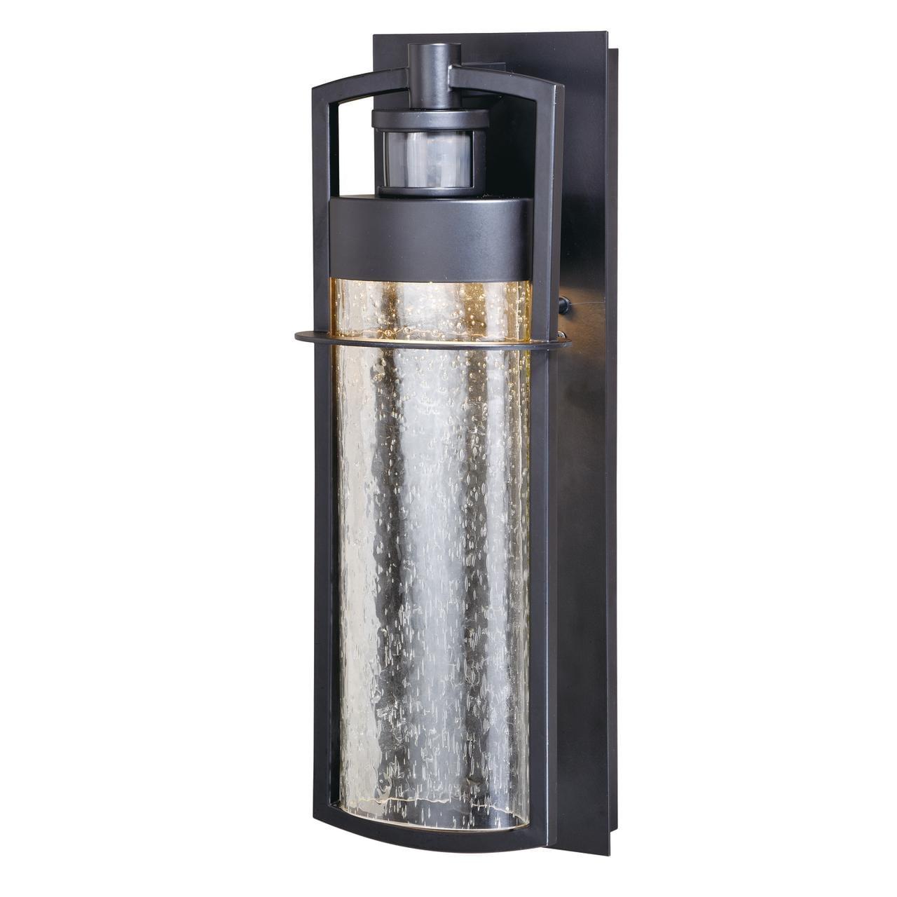 Vaxcel Logan 1 - Light Wall Light in  Carbon Bronze