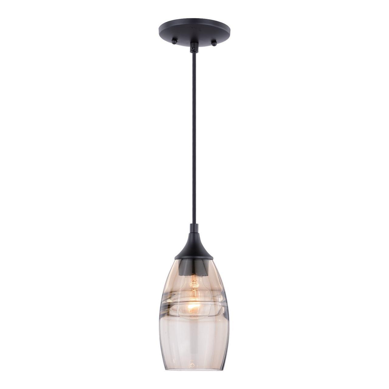 Vaxcel Milano 1 - Light Pendant in  Oil Rubbed Bronze