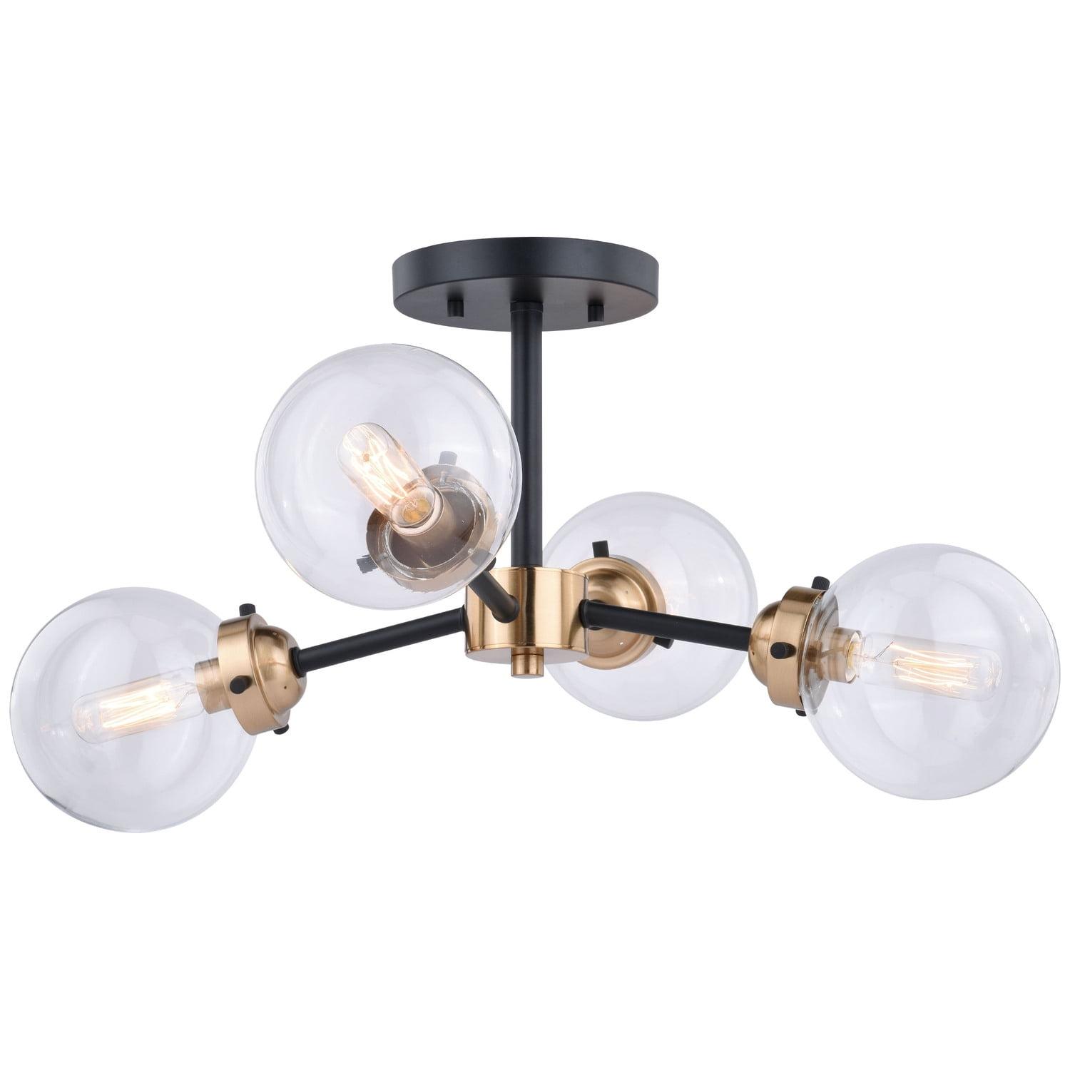 Vaxcel Orbit 4 - Light Flush Mount in  Oil Rubbed Bronze