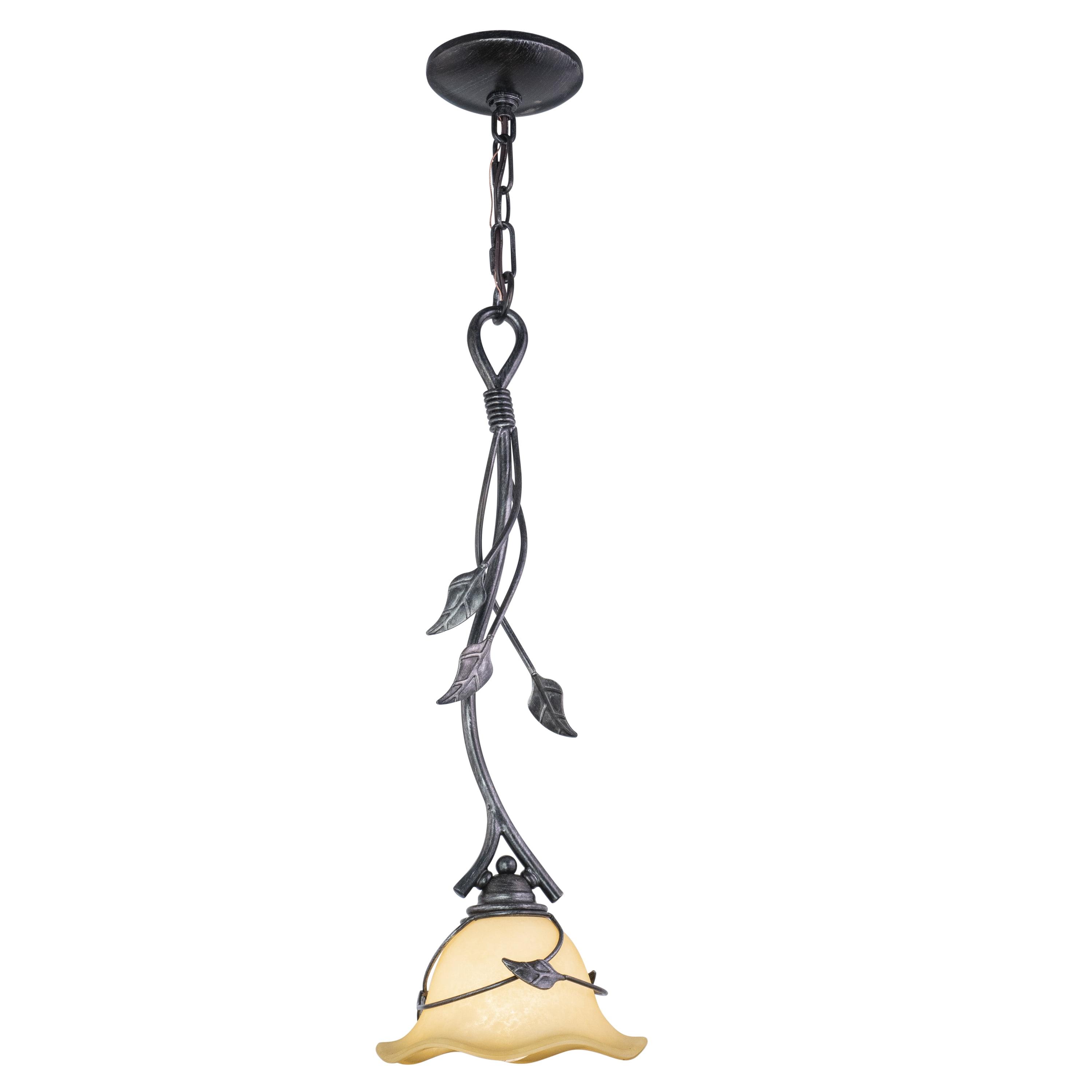 Vaxcel Vine 1 - Light Pendant in  Oil Shale