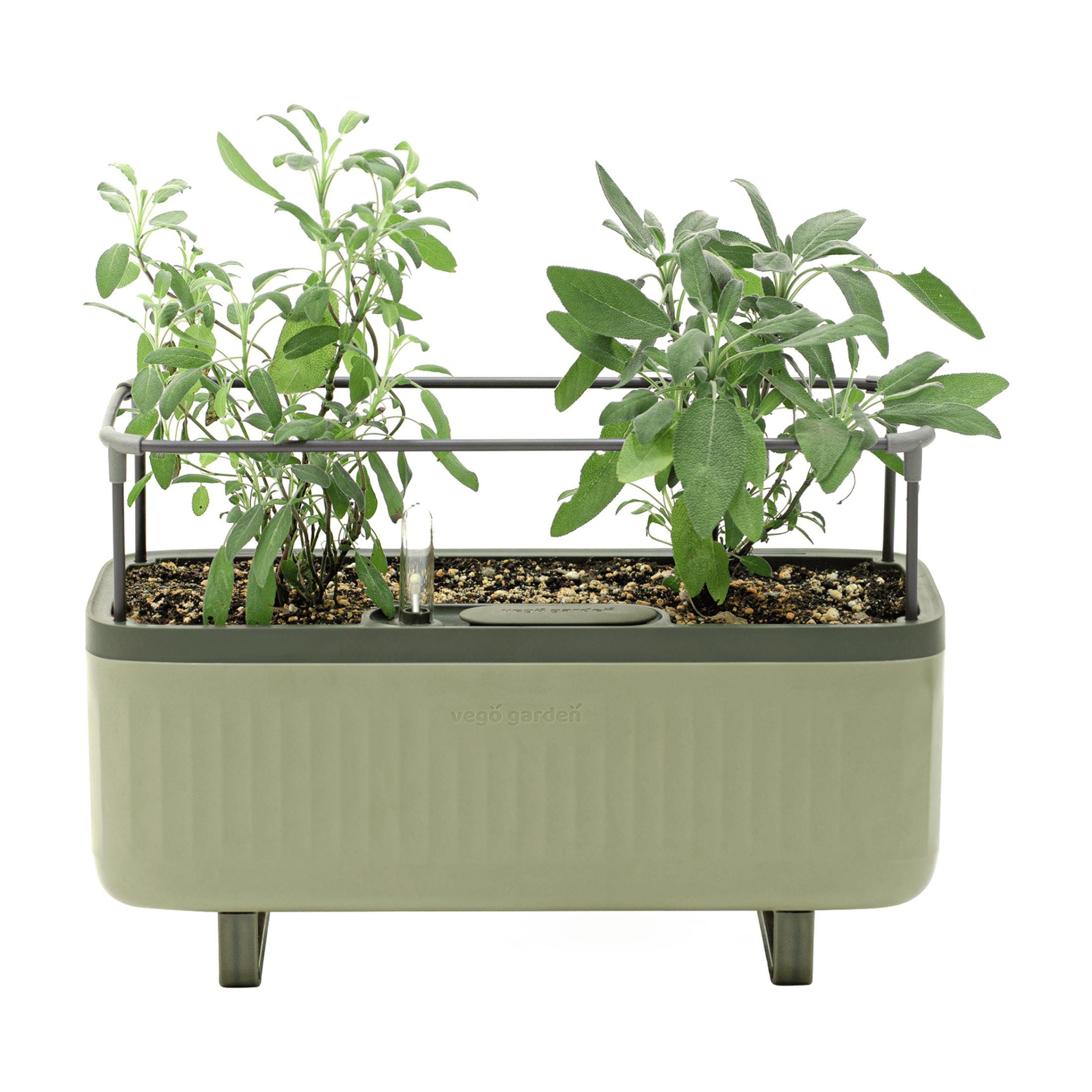 Mini Herb Plastic Outdoor Pot Planter with Trellis