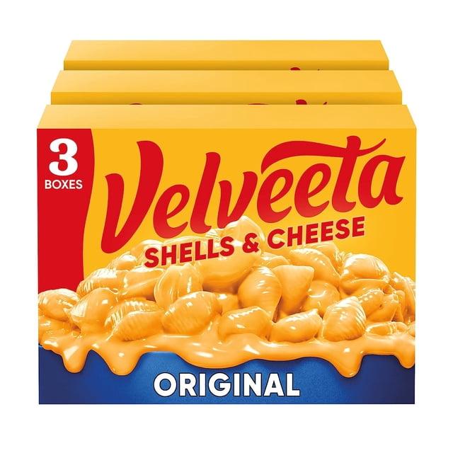 Velveeta Shells & Cheese Original Mac and Cheese Dinner - 36oz/3ct