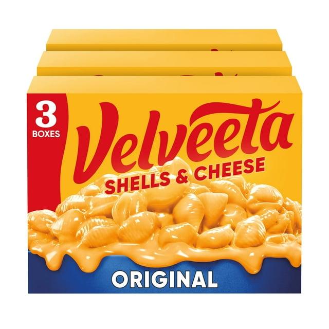 Velveeta Shells & Cheese Original Mac and Cheese Dinner - 36oz/3ct