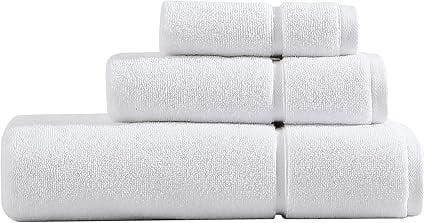 Vera Wang Modern Lux 3 Piece 100% Cotton Towel Set