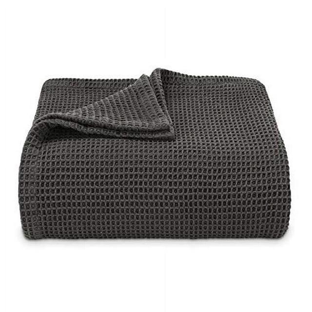 Vera Wang Vera Wang Waffleweave Cotton Blanket