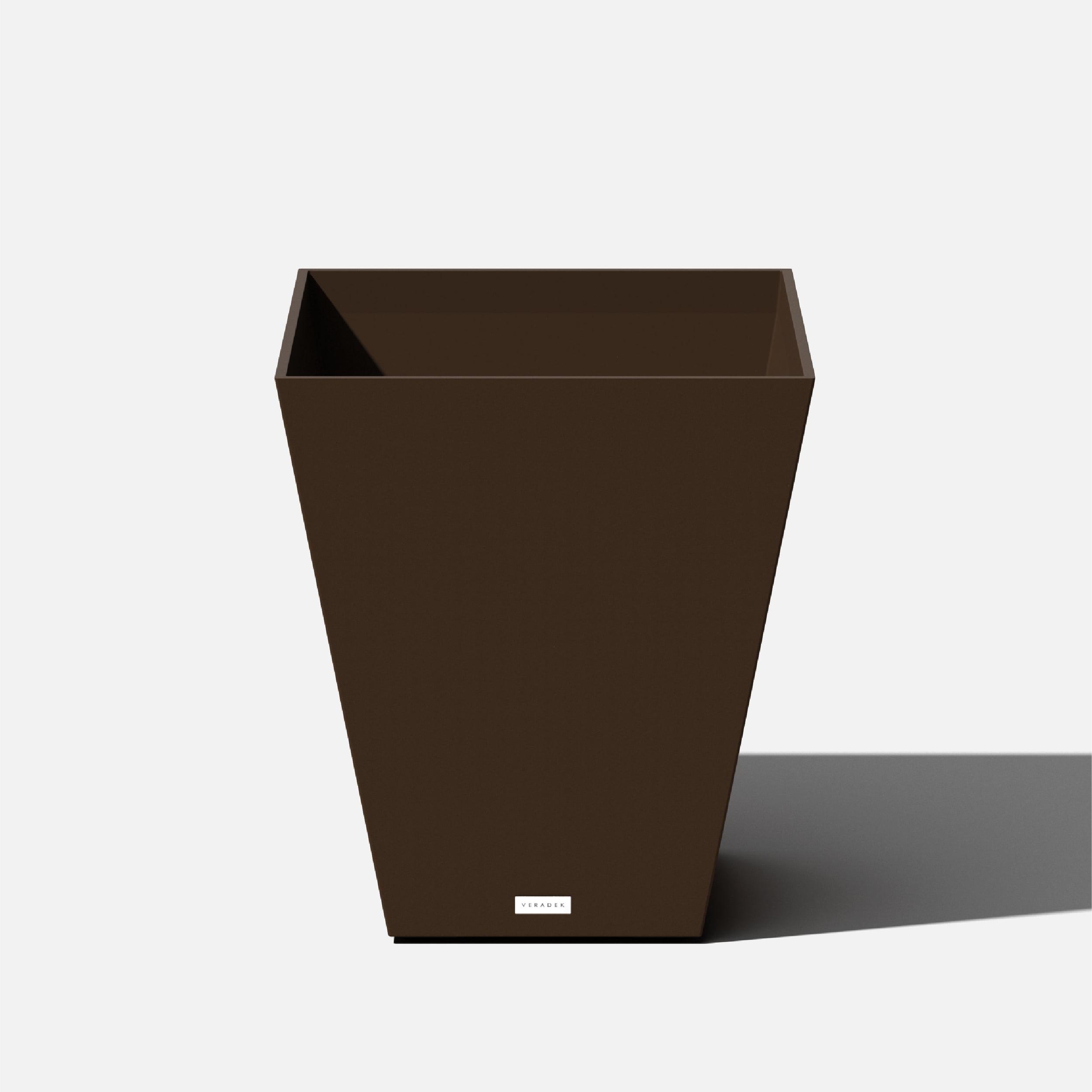 Veradek Pure Series Nobleton 22" Planter (Espresso, 22 inch)