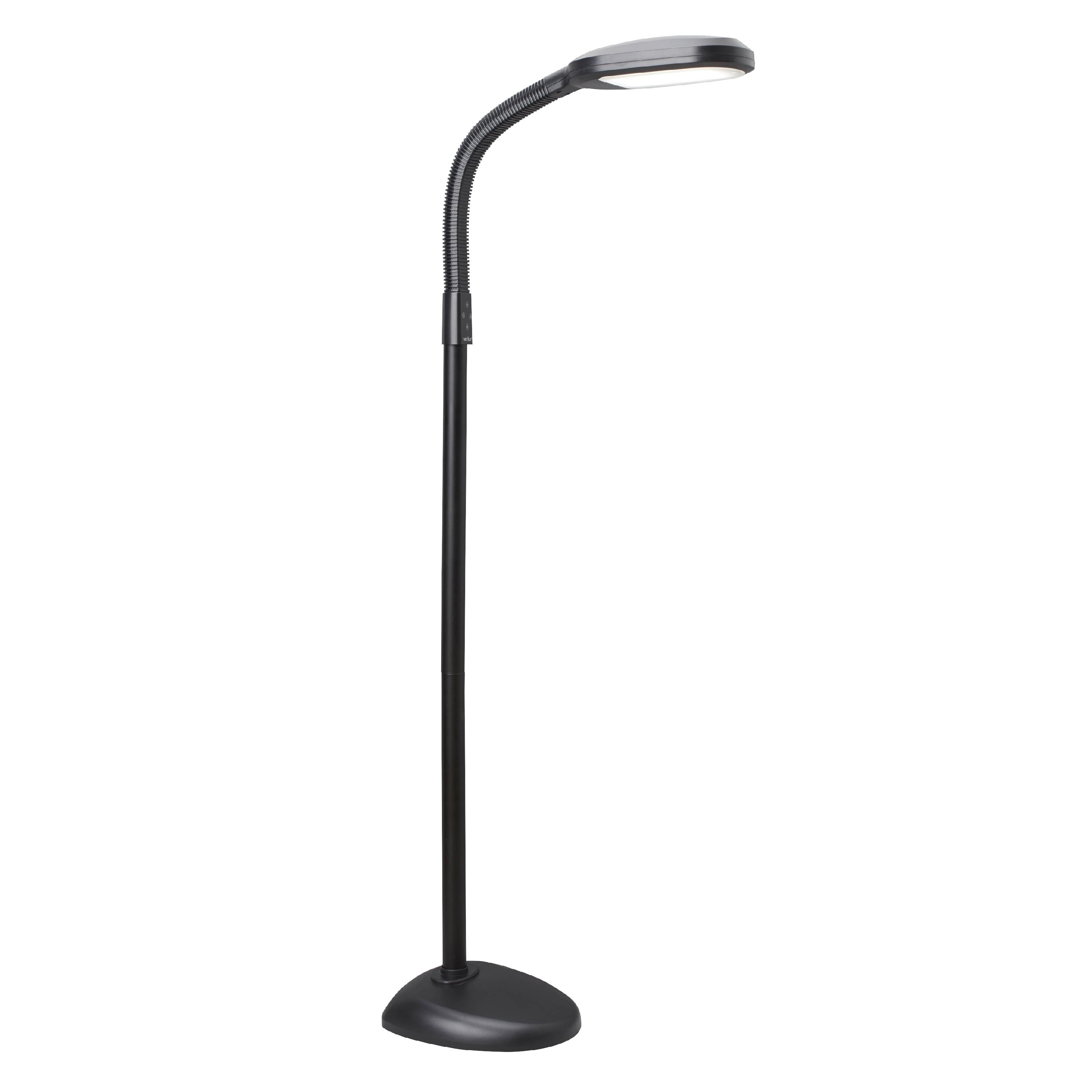 ArcSmart Adjustable Full Spectrum 18" LED Floor Lamp in Graphite