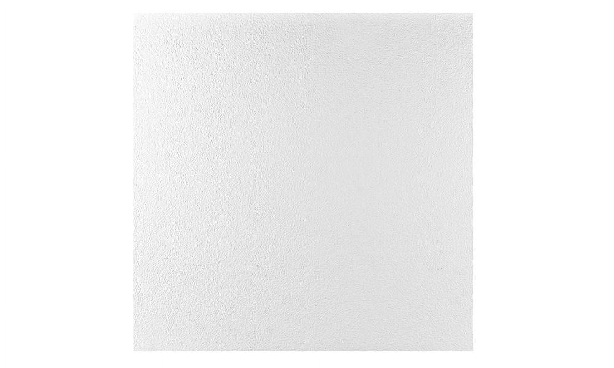 Verlans 2 ft x 2 ft White Vinyl Ceiling Tile Set