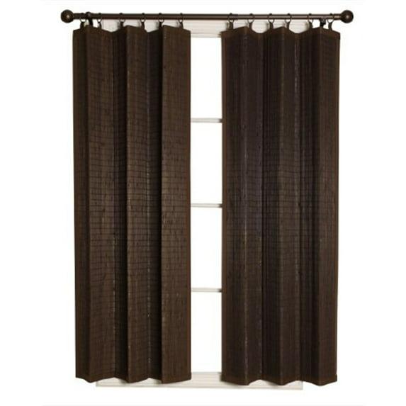 Versailles Patented Ring Top Bamboo Panel Series Panel - 40x63", Espresso